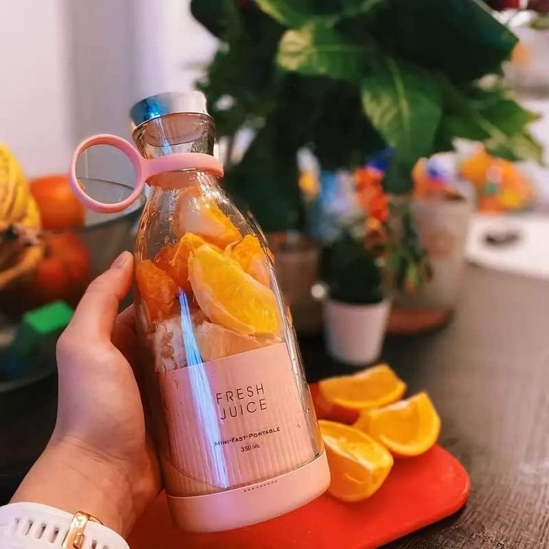 Portable USB Rechargeable Blender Bottle | Personal Smoothie & Fruit Juicer Cup