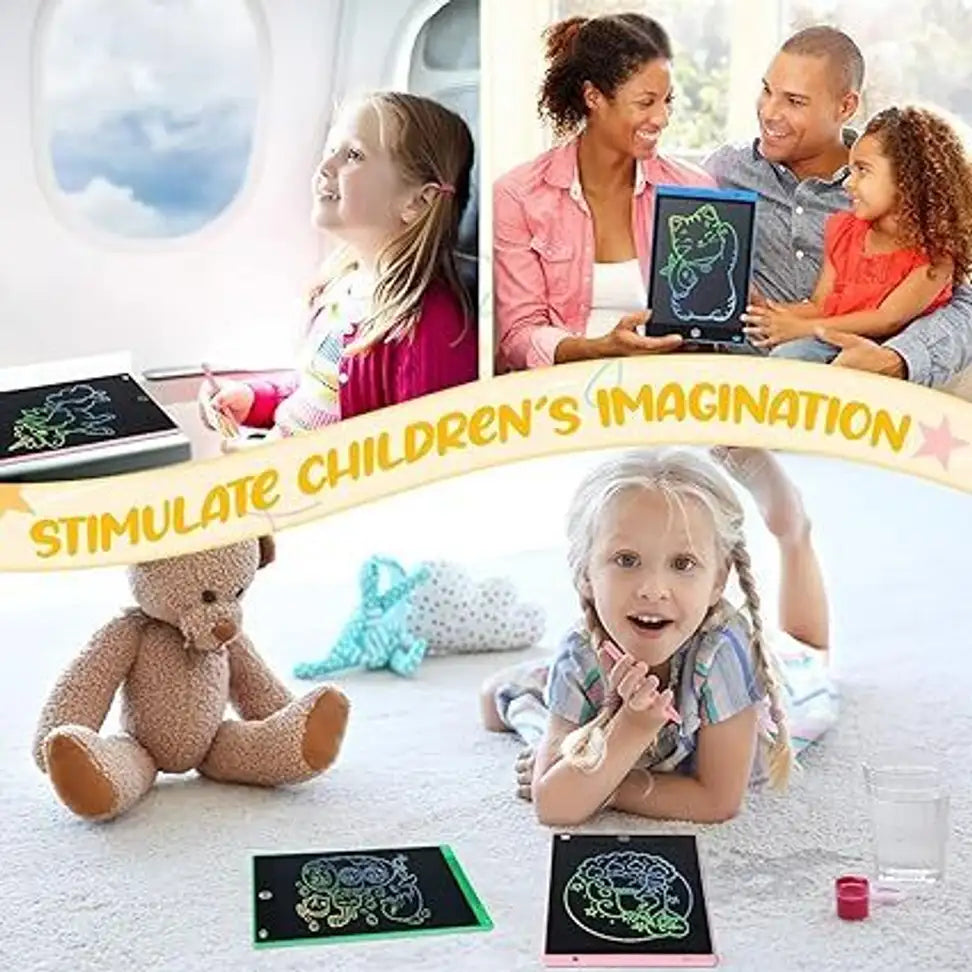 LCD Writing Tablet for Kids & Adults, Reusable Digital Drawing & Writing Pad with Stylus