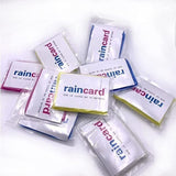 FULLY Reusable Wallet Rain Card Rain Coat for Adults (Set of 6) Multicolour