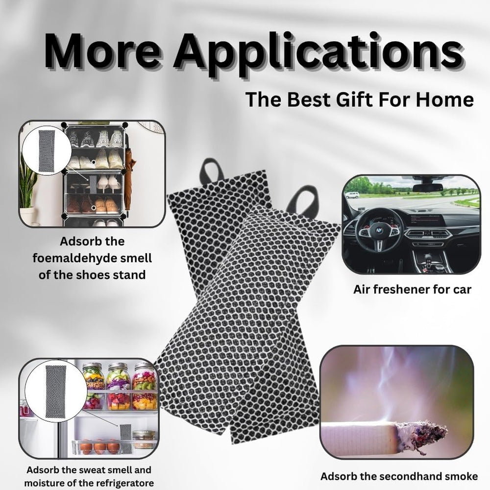 Bed Odour Absorber Kit | Activated Charcoal Smell Remover