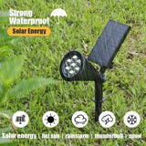 Solar LED Garden Lawn Light – Waterproof Outdoor Landscape Security Light (Pack of 10)