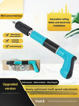 Heavy Duty Handheld Nail Gun – Concrete Wall Fastening Tool