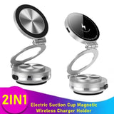 Magnetic Wireless Car Phone Charger & Dashboard Phone Holder