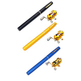 Portable Pocket Fishing Rod & Mini Reel Combo – Camping & Survival Fishing Kit