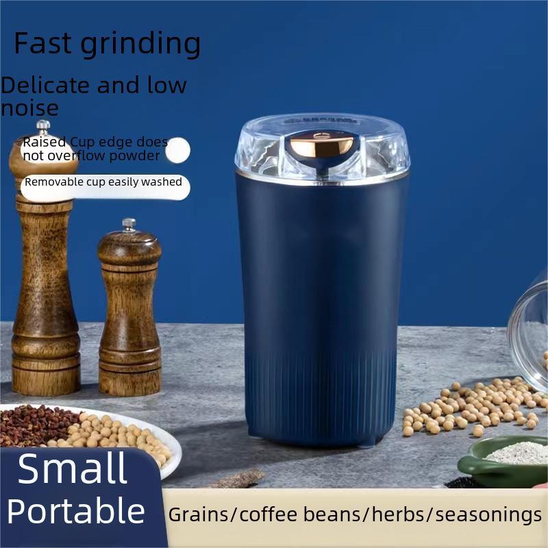 Electric Stainless Steel Coffee Grinder – Multi-Purpose Spice, Herb & Grain Grinder