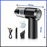 Portable Cordless Car Vacuum Cleaner – USB Rechargeable Handheld Vacuum Cleaner