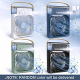 Portable USB Air Cooler Fan with Water Tank, 3 Speed Cooling Fan