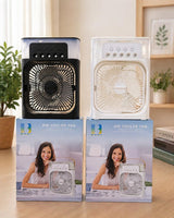 Portable USB Air Cooler Fan with Water Tank, 3 Speed Cooling Fan