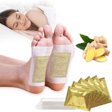 Kinoki Cleansing Detox Foot Pads with Adhesive Sheets for Overnight Foot Care (Pack of 2)