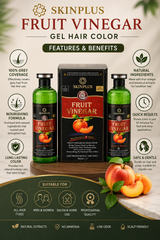 Fruit vinegar hair black colour 200ml 1+1 bottel