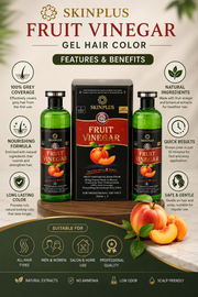 Fruit vinegar hair black colour 200ml 1+1 bottel